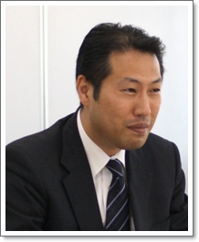 対談中の筆者