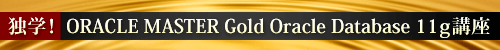 独学！ ORACLE MASTER Gold Oracle Database 11g講座